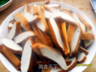 辣炒豆腐干的做法步骤：3