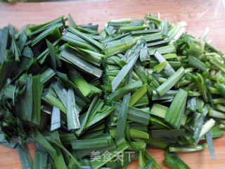 【家的味道】——韭菜肉丝的做法步骤：2
