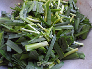 【家的味道】——韭菜肉丝的做法步骤：7