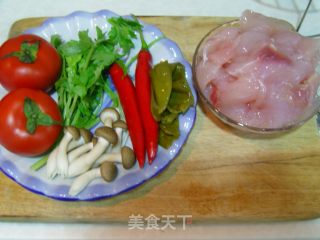 茄汁酸汤鱼的做法步骤：1