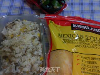 香菇鮮肉奶油焗饭的做法步骤：3