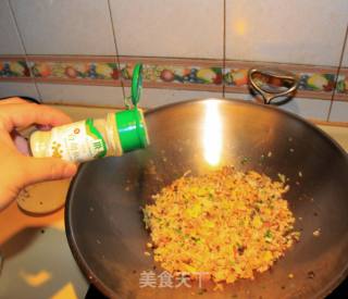芽菜肉沫蛋炒饭的做法步骤：11