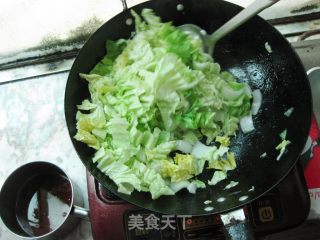 蒜香大白菜的做法步骤：4