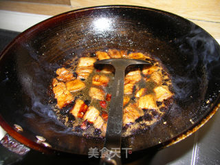 兰花干红烧肉的做法步骤：2