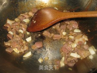 肉炒香干的做法步骤：5