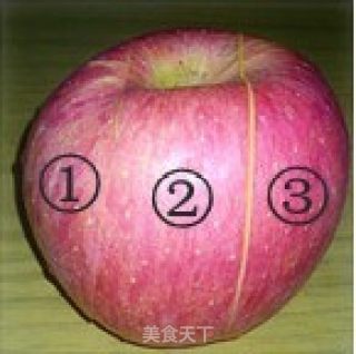 苹果做的萌螃蟹的做法步骤：1