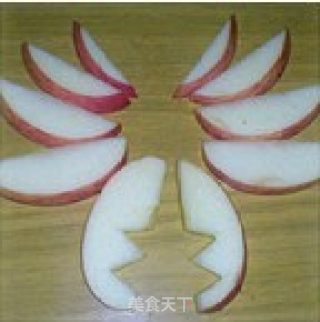 苹果做的萌螃蟹的做法步骤：7