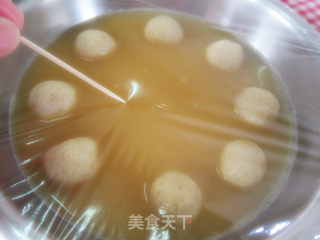 嫩嫩滑滑【鱼圆蒸蛋羹】的做法步骤：6