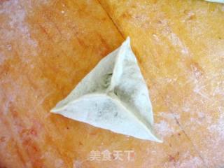 抹茶糖三角的做法步骤：7