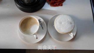 卡布基诺+焦糖玛奇朵的做法步骤：9