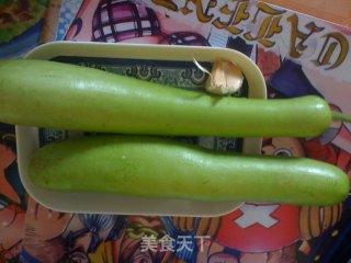 清炒葫芦瓜的做法步骤：1