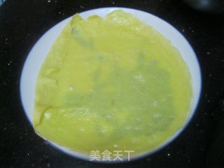 早餐鸡蛋饼卷的做法步骤：7