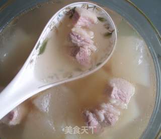 肋条肉（五花肉）冬瓜汤的做法步骤：5