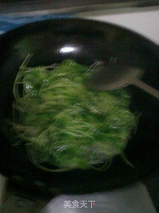 毛菜滚豆腐的做法步骤：4
