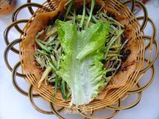 胡萝卜杂粮煎饼的做法步骤：10