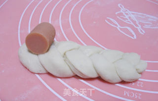 火腿面包的做法步骤：7