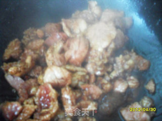 土豆片炒肉的做法步骤：6