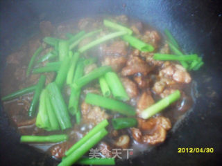 土豆片炒肉的做法步骤：7