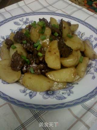 牛肉炒土豆的做法步骤：6