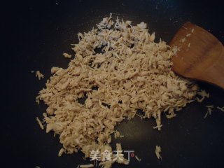 自制原味肉松的做法步骤：8