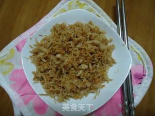 自制原味肉松的做法步骤：9