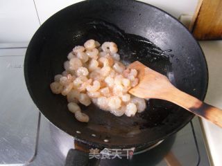 踏雪寻梅-鲍汁芙蓉虾仁的做法步骤：5