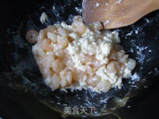踏雪寻梅-鲍汁芙蓉虾仁的做法步骤：8