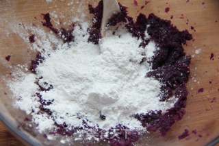 紫薯花开的做法步骤：2