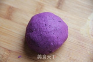 紫薯花开的做法步骤：3