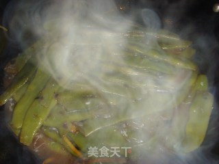 东北炖豆角的做法步骤：2
