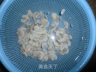 鲜蘑肉片的做法步骤：4