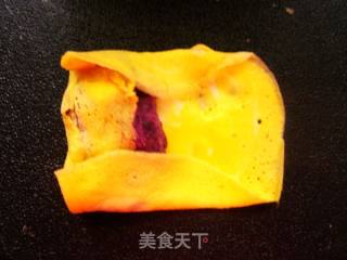 紫薯蛋卷的做法步骤：8
