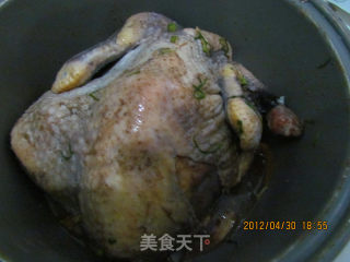 电饭煲做烤鸡的做法步骤：3