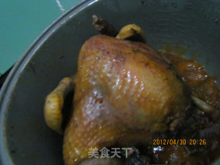 电饭煲做烤鸡的做法步骤：4