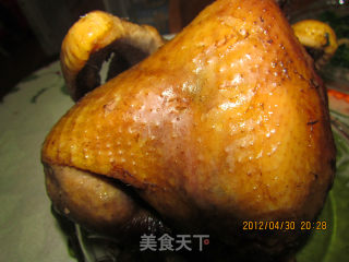 电饭煲做烤鸡的做法步骤：5