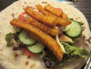 希腊风 美味Pita的做法步骤：6