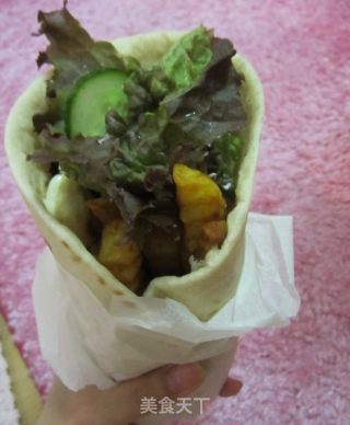 希腊风 美味Pita的做法步骤：7