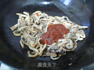 蘑菇的另类吃法——素版京酱肉丝的做法步骤：9
