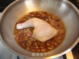 三味炖鸡腿的做法步骤：6