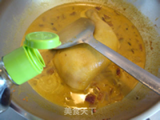 三味炖鸡腿的做法步骤：12