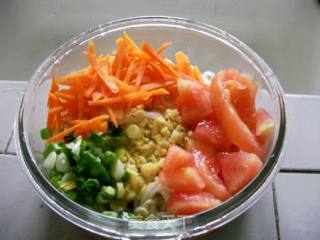 凉拌米线/凉米线，简单主食/凉菜的做法步骤：1