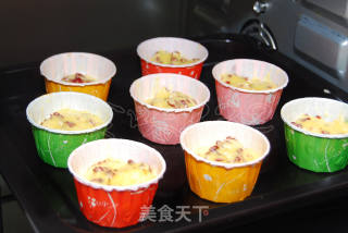 蔓越莓杏仁片小蛋糕的做法步骤：7