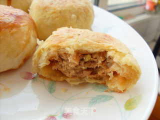 鲜肉火勺的做法步骤：4