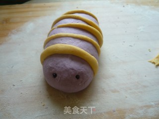 卡通馒头---毛毛虫﹠玫瑰花﹠小刺猬的做法步骤：7