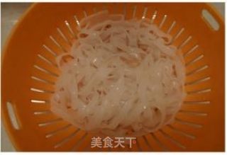 混搭美味—鸡胗炒河粉的做法步骤：6