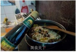 混搭美味—鸡胗炒河粉的做法步骤：12