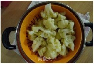 美味快手菜—菜花炒鸡胗的做法步骤：4