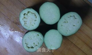 菊花茄子的做法步骤：3