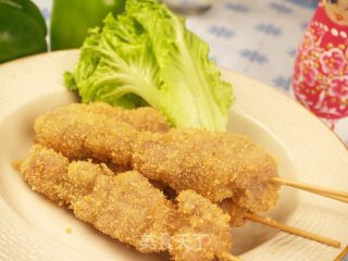 葱香炸串的做法步骤：6