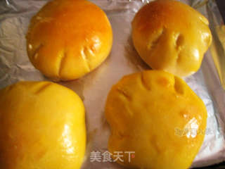 金贝壳餐包的做法步骤：9